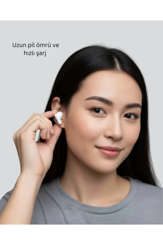 Hafk HFK-MMEYTDUCZZZFB28DLEVRKULAKLIKBEYAZ-2 Mey İthalat® Akıllı Çeviri Teknolojili Tws Kulaklık Gürültü Engelleyici