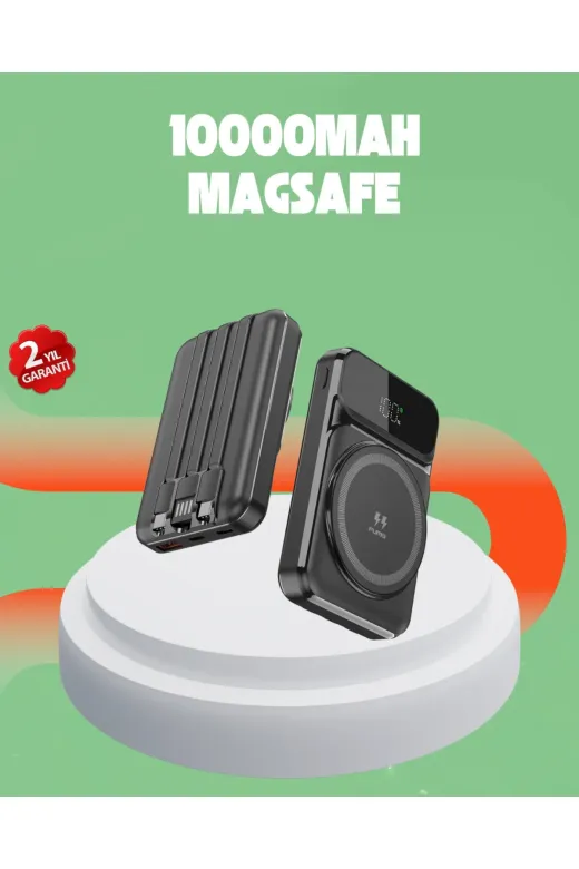 Hafk HFK-MMEYTDUCZZZPW10PLUS Mey İthalat® 10000 Mah Kablosuz Hızlı Şarj Destekli Powerbank – 15W, Pd20W, Type-C Girişli