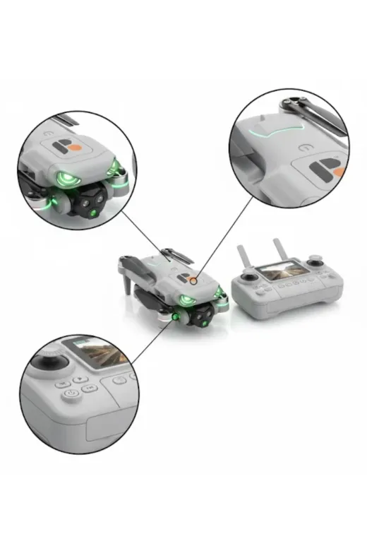 Hafk HFK-MMEYTDUCZZZR08DRONEE-1 Mey İthalat® Ekranlı Kumandalı Drone Engel Algılamalı Kolay Kontrol