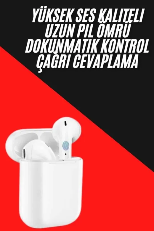Hafk HFK-MMEYTDUUCZZZTWS18KULAKLIKKK2 Mey İthalat® Yeni Nesil Çift Mikrofonlu Dokunmatik Kablosuz Bluetooth Kulaklık