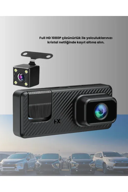 Hafk HFK-MMEYTDXUCZQ301KAMERA-3 Mey İthalat® Geri Görüş Monitörlü Araç Kamerası | 2 İnç Ekran, Hareket Algılama