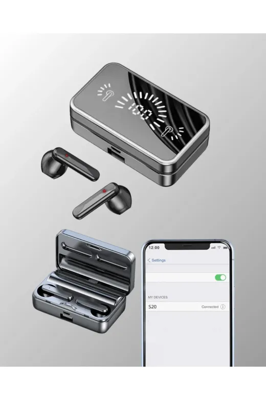 Hafk HFK-MMEYTDXUCZZZS20KULAKLIKKK-4 Mey İthalat® Bluetooth 5.4 Kablosuz Kulaklık – Gürültü Engelleme Ve Dokunmatik Kontrol