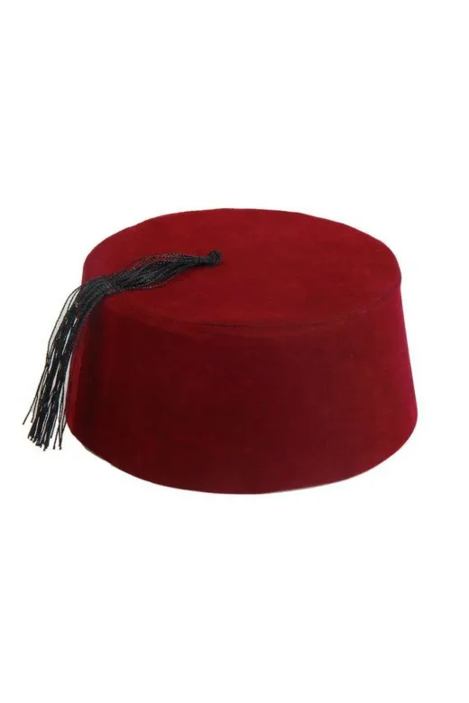 Hafk HFK-MMEYXTSMRFES-NO8 Mey İthalat® Bordo Renk Osmanlı Fesi Garson Boy 8 No 12-13 Yaş