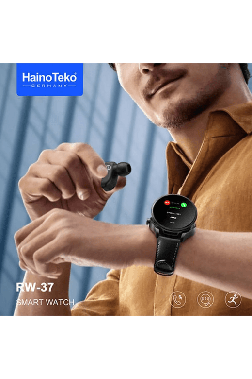 Haino Teko Germany Rw-37 Kulaklıklı Çift Kordon Akıllı Saat