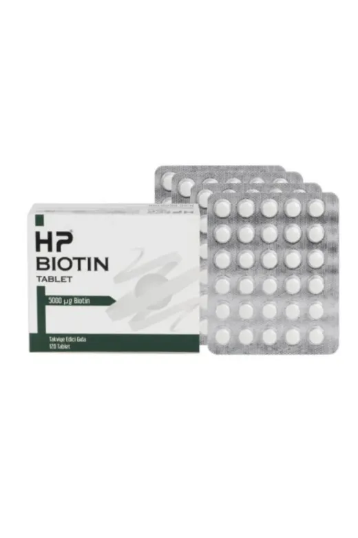 Hair Pharma 120Tablet Hp Biotin Tablet 5 Mg-120 Tablet