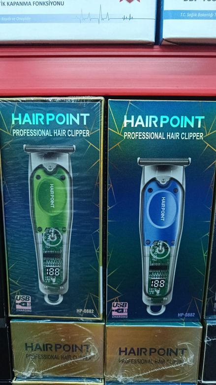 Hair Point Hairpoint Hp-0882 Şeffaf Led Ekran Lazer Epilasyon Öncesi Vücut Kılı Traş Saç Ense Sakal Çizim Tıraş Makinesi