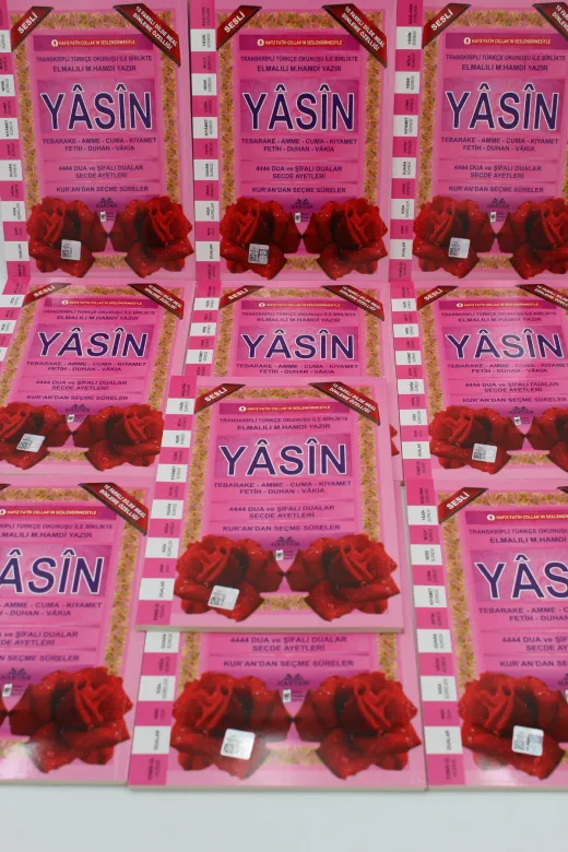 Haktan Yayın Dağıtım h-37pembe-10ad Ekonomik Hediyelik 10 Adet Yasin-I Şerif Pembe Renk 80 Shf. Orta Boy(17X24Cm) Qr Kod/meal/arapça