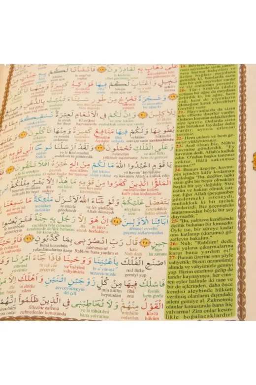 Haktan Yayın Dağıtım TYC00398145952 Kelime Mealli Ve Türkçe Okunuşlu Kuranı Kerim - Cami Boy