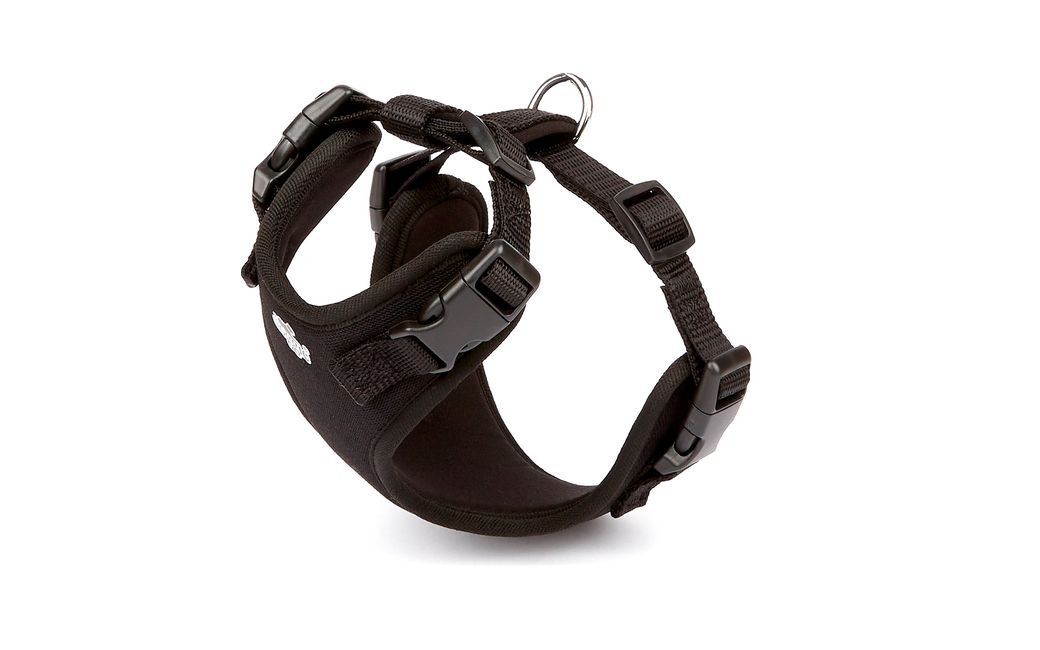 Halı Ped Dokuma Köpek Göğüs Tasması 30/35 cm Siyah