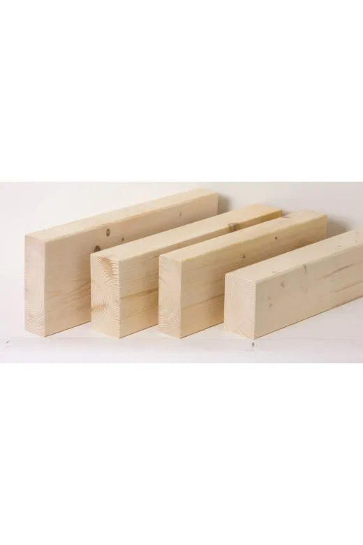 handanca 167404521 (2X2 Cm X 25 Cm 44 Adet) Köknar (Göknar) Kereste Çıta Taslak Tahta Ve Ahşap Blok