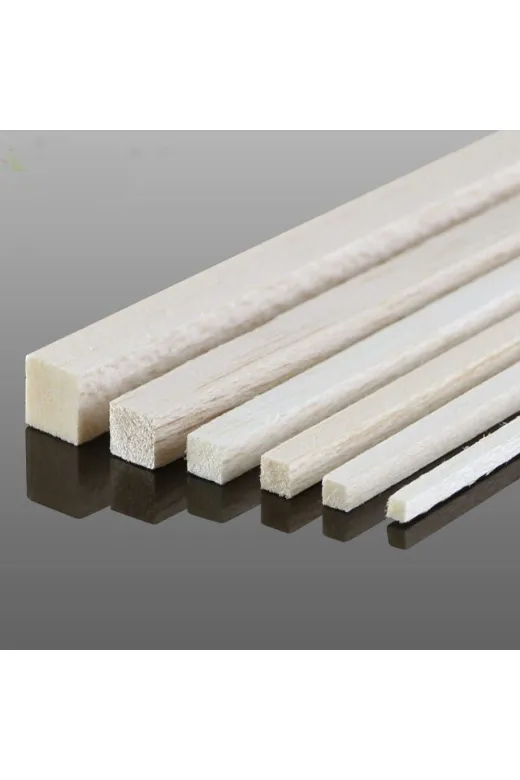 handanca 78107957 (4,5X9 Cm X 50 Cm 6 Adet) Kavak Kereste Çıta Taslak Tahta Ve Ahşap Blok
