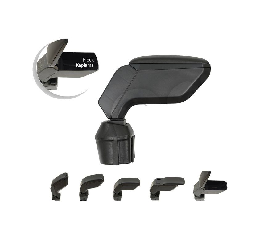 Hasbeeparts 0002P17527 Nissan Juke Araca Özel Kol Dayama Kolçak Siyah 2010+ Sonrası Uyumlu Pnd
