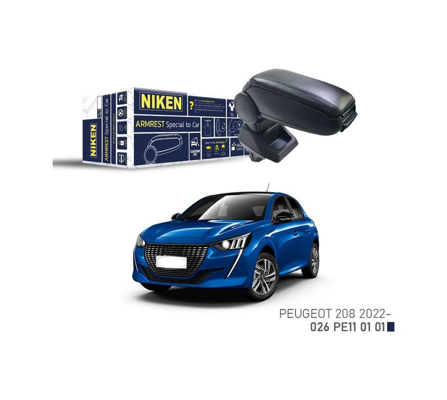 Hasbeeparts 121356887 Peugeot 208 Araca Özel Kol Dayama Kolçak 2022 Sonrası Niken