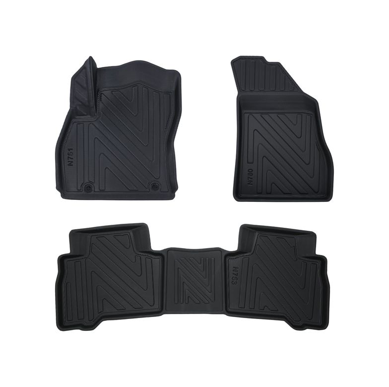 Hasbeeparts 124837991 Fiat Fiorino Dizel Premium Havuzlu Oto Paspas 2007-2019 Arası Uyu