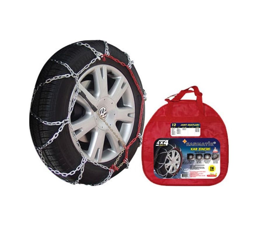 Hasbeeparts 58488900 255-60-17 Ebatlarına Uyumlu 4X4 Karmatik Kar Patinaj Zinciri Spac