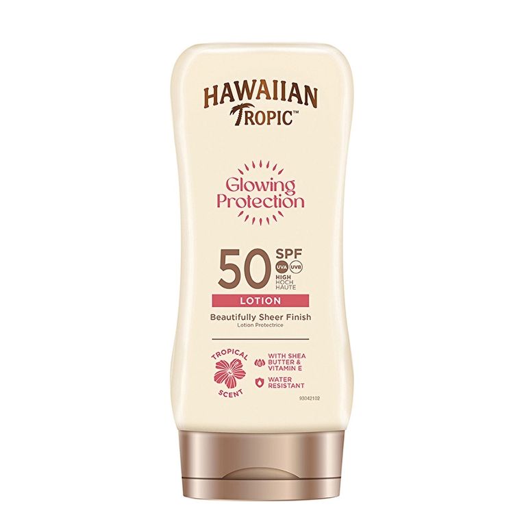 Hawaiian Tropic 10208174 Glowing Protection Lotion Spf50 Güneş Koruyucu Vücut Losyonu 180 Ml