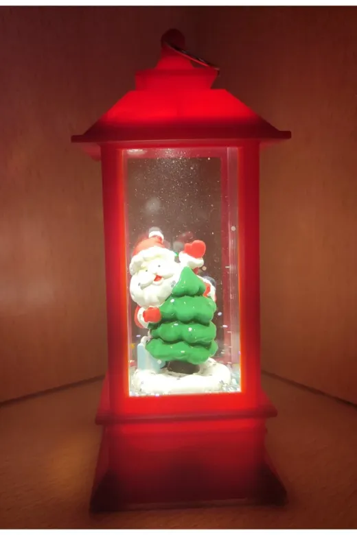 hediye Noelbbfnrkr Noel Baba Temalı Fener Tipi Küre
