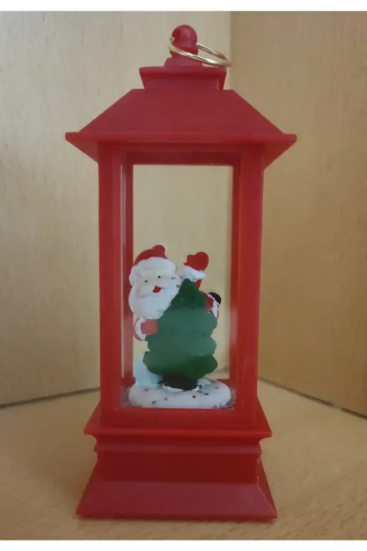 hediye Noelbbfnrkr Noel Baba Temalı Fener Tipi Küre