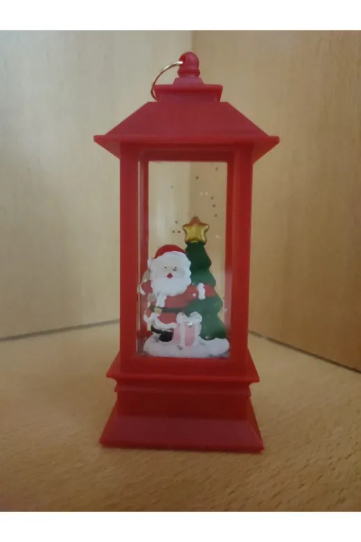 hediye TYC00310582790 Noel Baba Temalı Fener Tipi Küre