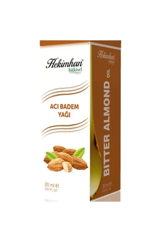 Hekimhan 8681379031240 Acı Badem Yağı 20 Ml 2Adet