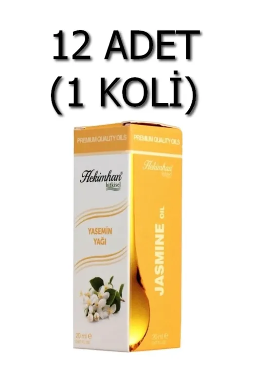 hekimhan bitkisel P4022S8504 Yasemin Yağı 20 Ml 12 Adet (1 Koli)