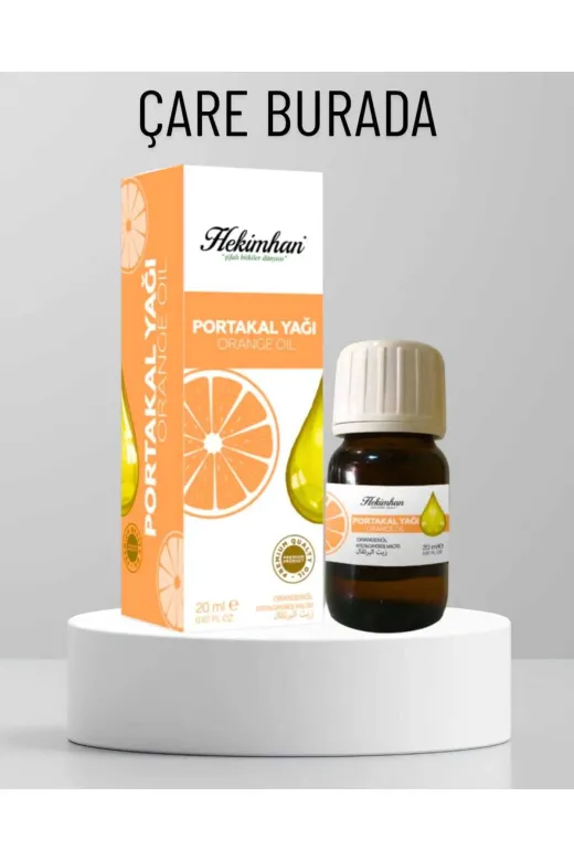 hekimhan bitkisel portakalçare Portakal Yağı 20 Ml