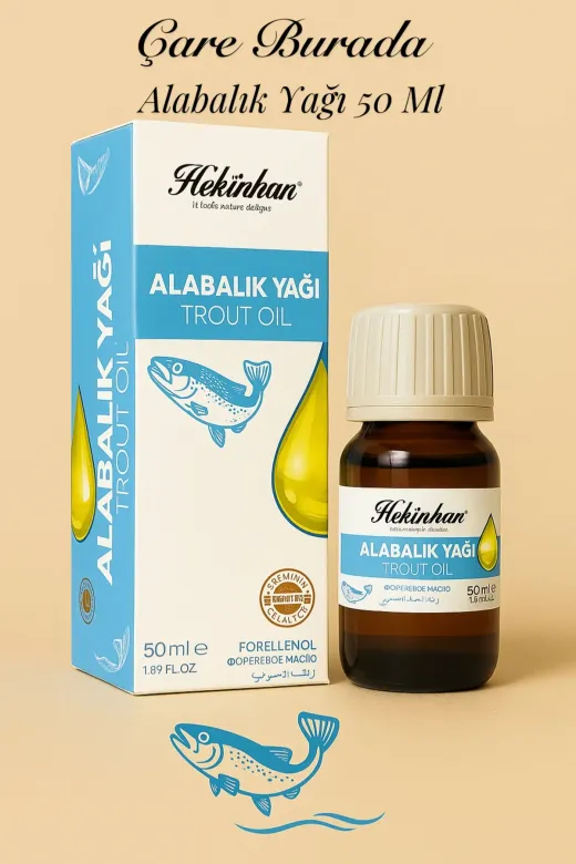 Hekimhan haly50ml-6 Alabalık Yağı 50 Ml 6 Adet