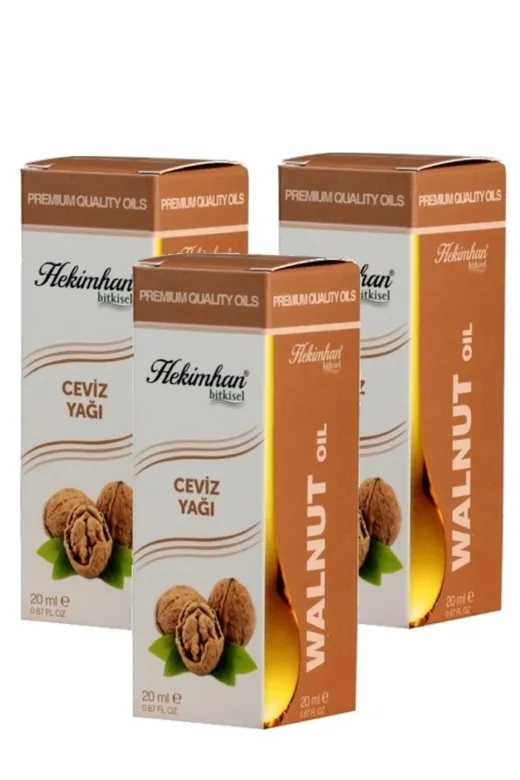 Hekimhan hcy20ml-3 - Ceviz Yağı 20 Ml (× 3 Adet)