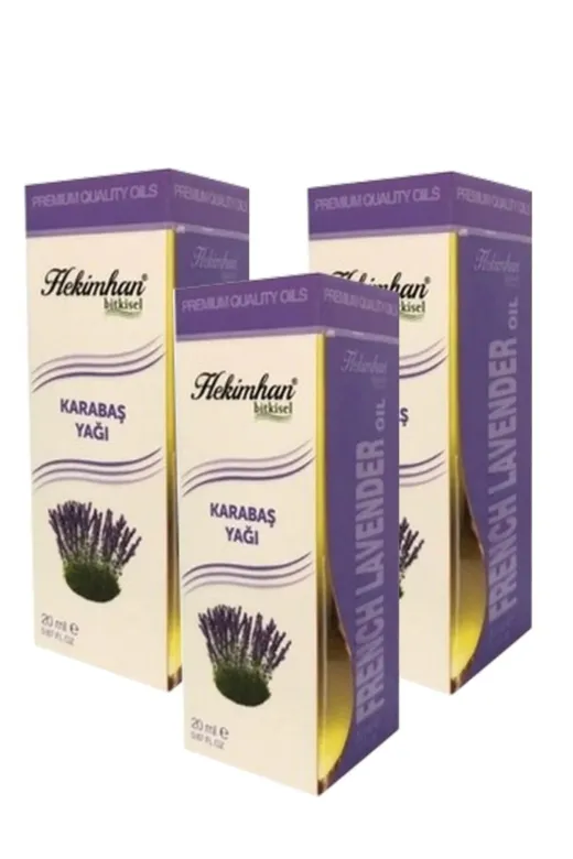Hekimhan hkaby20ml-3 Karabaş Yağı 20Ml 3 Adet