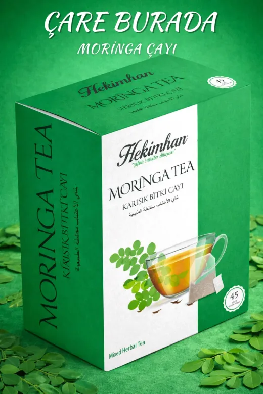 Hekimhan hmorkç45-6 Moringa Çayı 45'li Süzen Poşet 6 Adet