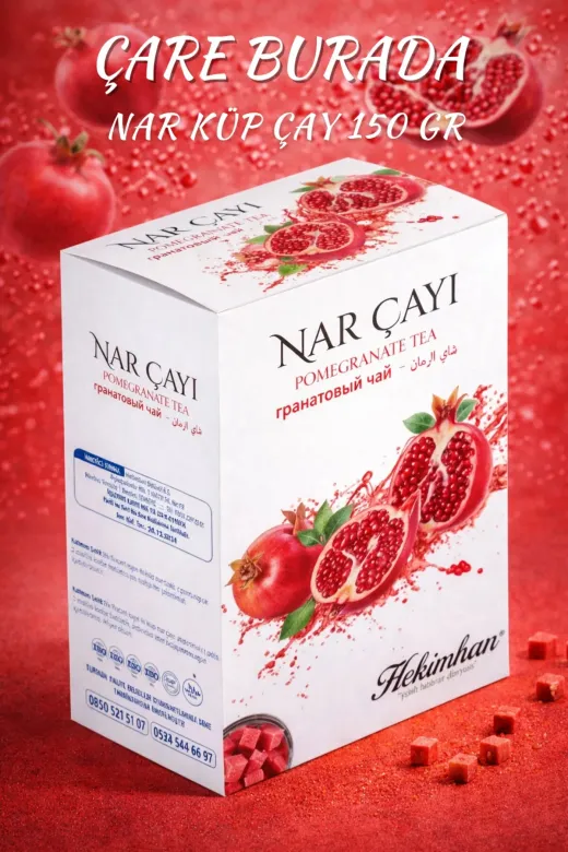 Hekimhan hnkç170g-12 Nar Küp Çayı 170 Gr 12 Adet