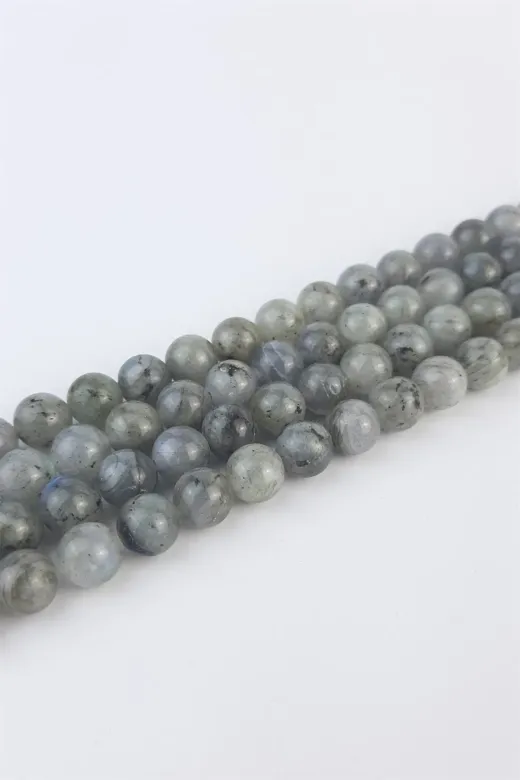 Helsinki Accessories HLSK-DGTD143 Labradorit Doğal Taş 8 Mm 1 Dizi Helsinki