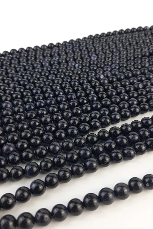 Helsinki Accessories TYC00438023512 Lacivert Yıldız Taşı Doğal Taş 8 Mm 1 Dizi Helsinki