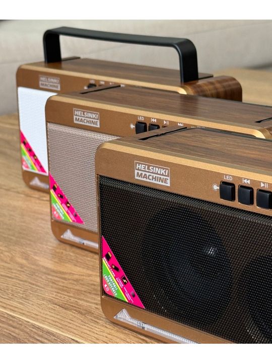 HELSINKI MACHINE Helsınkı Hs-1965 Usb/sd/bt  3 Kademeli Nostaljik Radyo