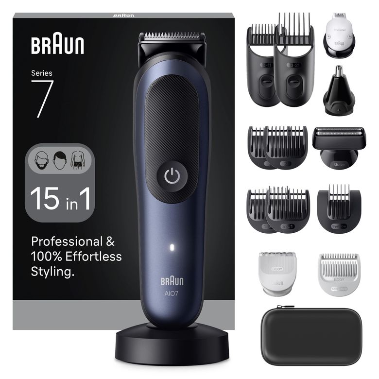 Hepsi Bir Arada Series 7 15'i 1 Arada Tıraş Kiti Problade Autosense