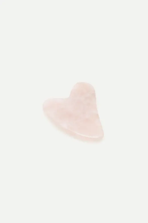 HepsiMis 1125 Gua Sha Yüz Masaj Taşı (Rose Kuvars)