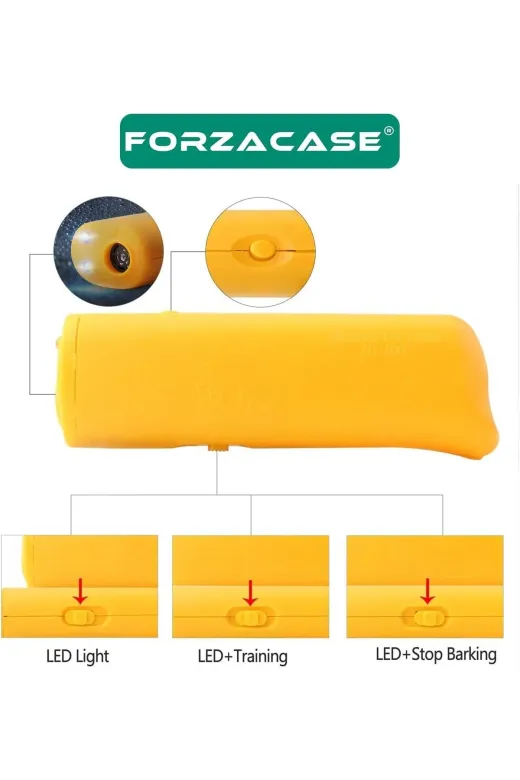 Hepta Collection SHT32615633 Forzacase Ultrasonik Ses Dalgası Köpek Kovucu Ve Eğitici Cihaz - Fc849