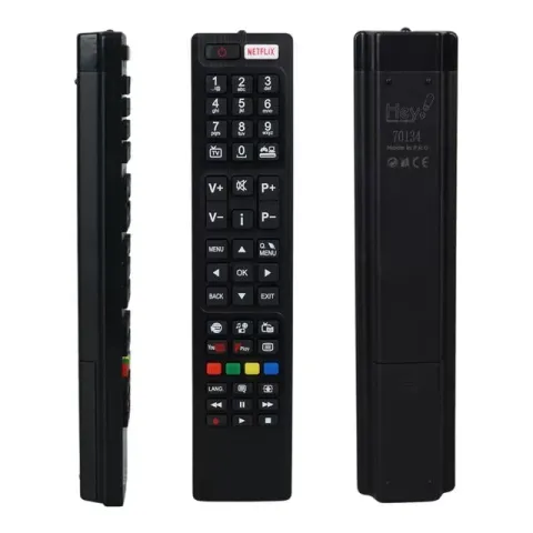 Hey Küçük Kalıp Vestel Netflix - Youtube - Play Tuşlu Lcd Led Tv Kumanda Rc4848f Rc5 30094759