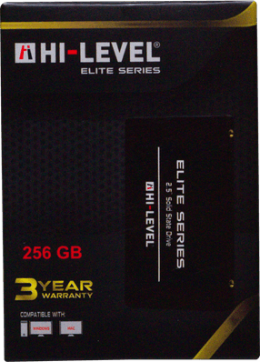 Hi-Level HLV-SSD30ELT 256GB 2.5" SATA SSD (560/540 MB/s)