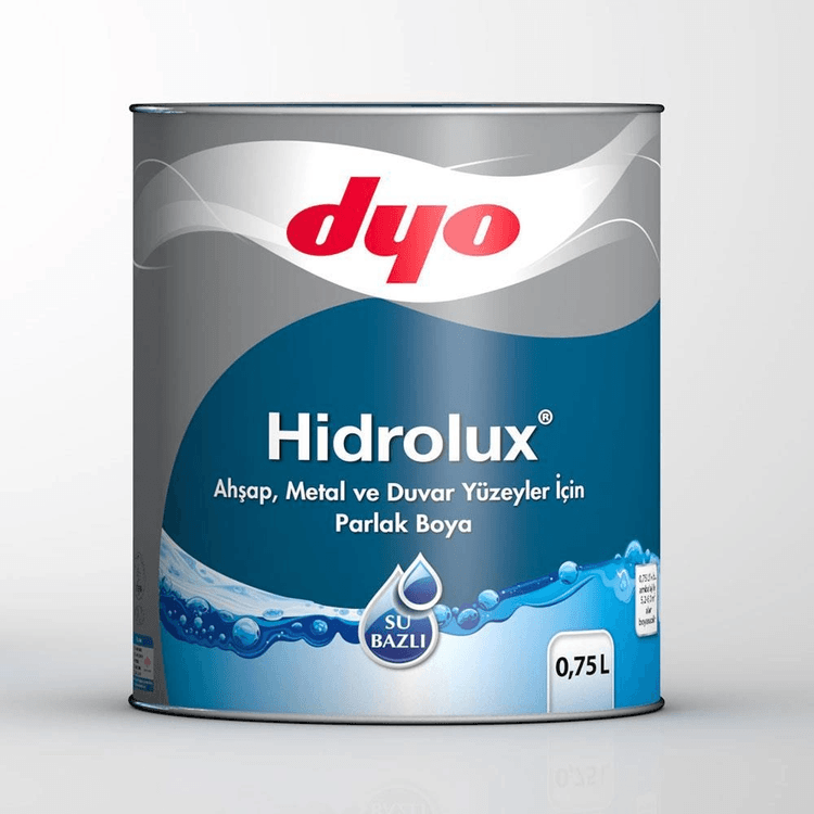 Hidrolüx 7,5 Litre Beyaz Su Bazlı Ahşap Metal Boyası