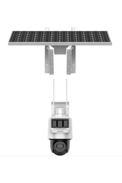hikvison Hikvision 4Mp Speed Dome 2.8Mm Ds-2De2C400Iwg-K/4G/c09S20 Pan/tilt Pt Solar Kamera (4G Sim Destekli)