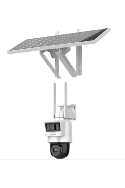 hikvison Hikvision 4Mp Speed Dome 2.8Mm Ds-2De2C400Iwg-K/4G/c09S20 Pan/tilt Pt Solar Kamera (4G Sim Destekli)