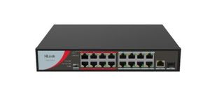 HiLook NS-0318P-130 16 FE PoE + 2 GE Uplink 130W Switch