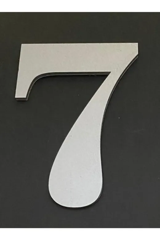 Hırdavat GEN113-7 Kapı Numarası Kendinden Yapışkanlı Numara 13 Cm No 7