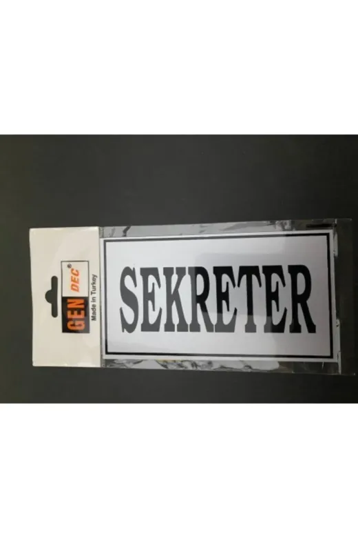 Hırdavat GEN633 Sekreter Yönlendirme Levhası