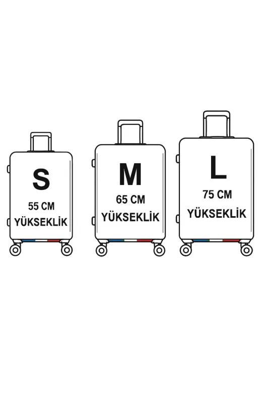 hızlıvaliz KILIFTRANWAY My Saraciye Valiz Kılıfı Bavul Koruyucu (Tranway)