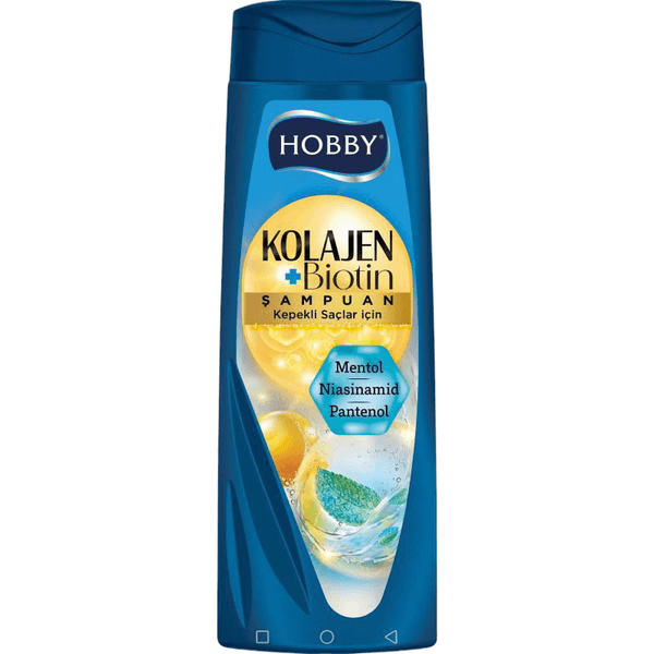 HOBBY FT059500 Kolajen + Biotin Şampuan Kepekli Saçlar İçin 480Ml