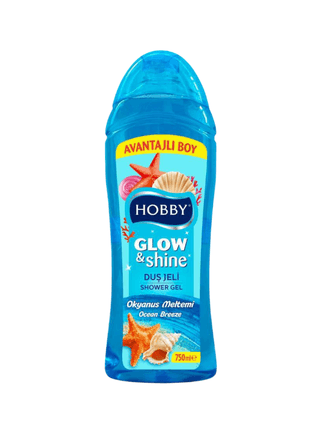 HOBBY FT354750 Glow & Shine Duş Jeli Okyanus Meltemi 750 Ml