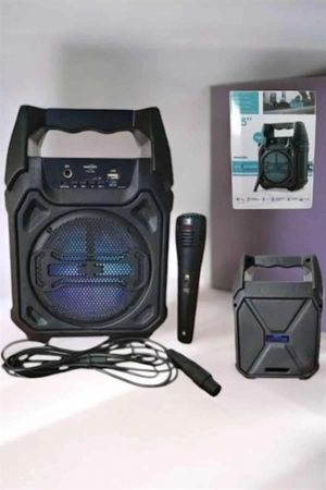 Hobibahçem 125028903 Mey İthalat Güçlü Ve Şarj Edilebilir Bluetooth Hoparlör 6.5 İnç Çok Renkli