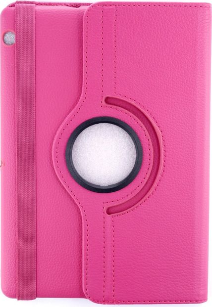 Hobibahçem 8683140280963-BLNC Mediapad T3 10 / 9.6 Kılıf 360 Tablet Deri Kılıf - Pembe Diğer Diğer